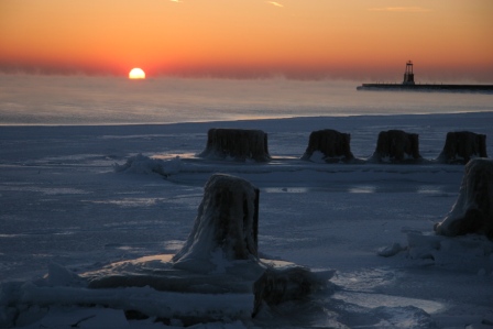 Chicago Winter Dawn